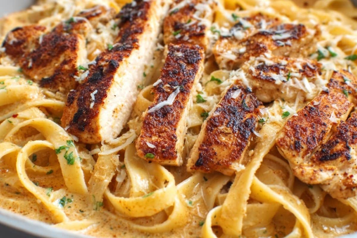 Creamy Cajun Chicken Pasta
