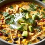Creamy Chicken Enchilada Soup recipe