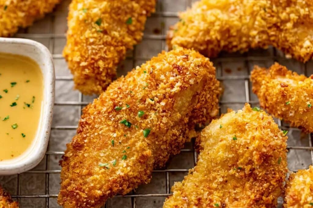Crispy Oven Baked Chicken Tenders 3 Crispy Oven Baked Chicken Tenders recipe