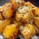 Crockpot Garlic Parmesan Chicken and Potatoes recipe
