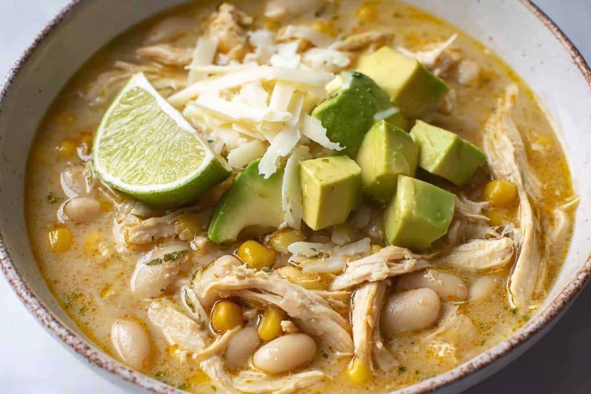 Fast White Chicken Chili