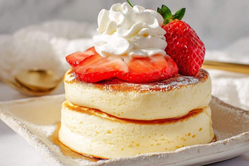 Fluffy Japanese Soufflé Pancakes 3 Fluffy Japanese Soufflé Pancakes