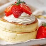 Fluffy Japanese Soufflé Pancakes recipe