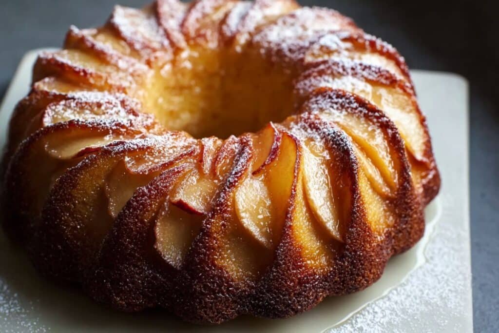 French Vanilla Apple Yogurt Bundt Cake 3 French Vanilla Apple Yogurt Bundt Cake