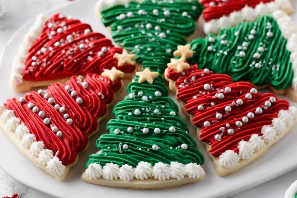 Frosted Christmas Brownies 3 Frosted Christmas Brownies