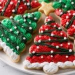 Frosted Christmas Brownies recipe