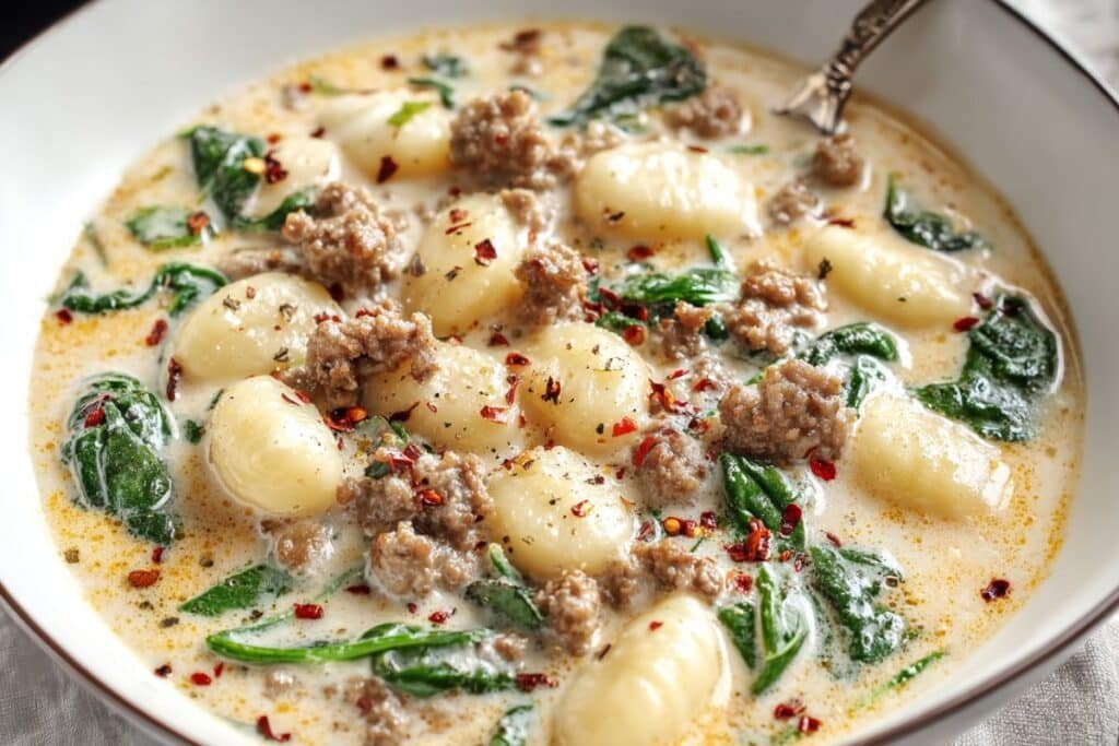 Gnocchi Soup