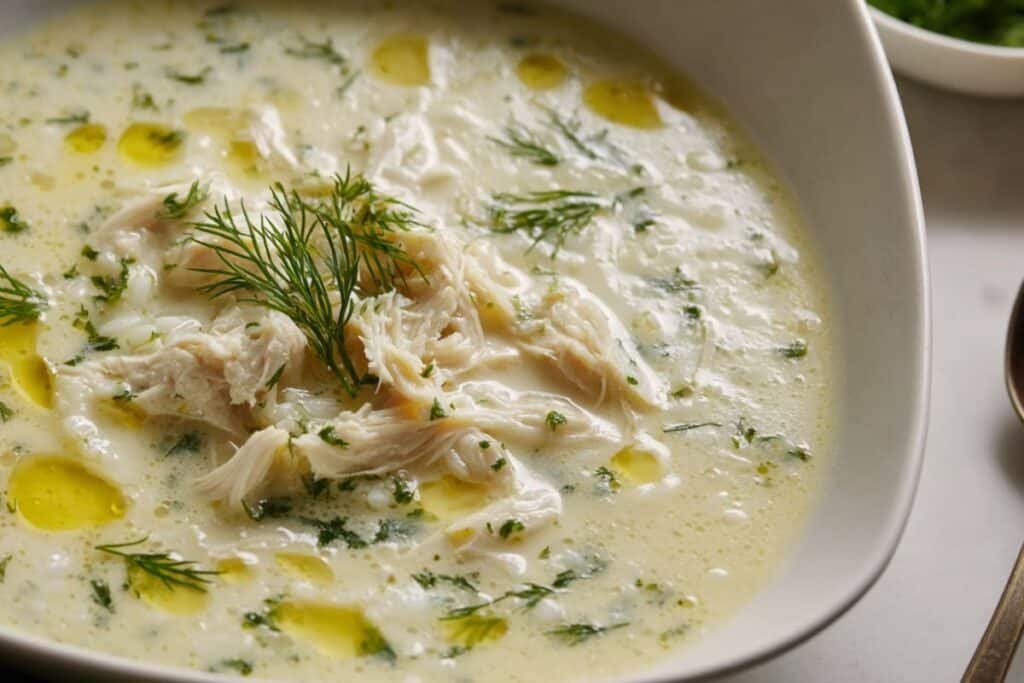 Greek Lemon Chicken Soup