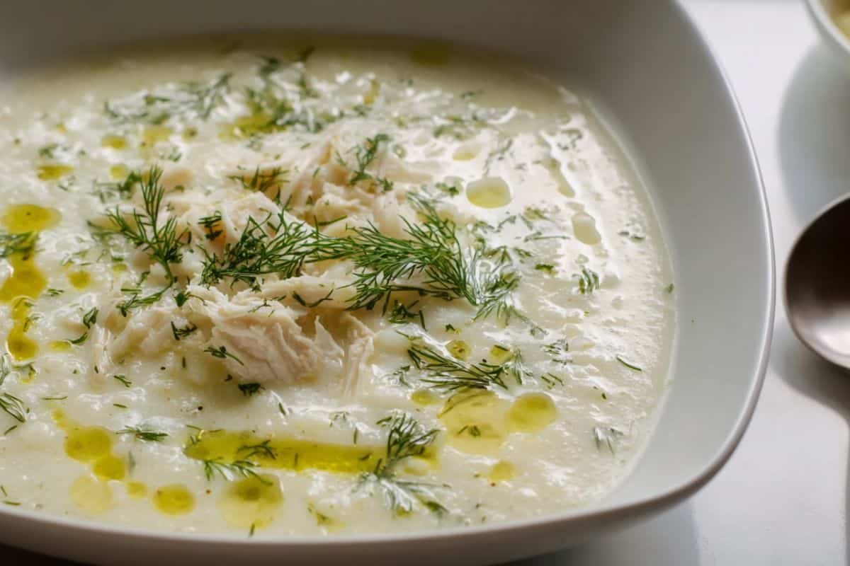 Greek Lemon Chicken Soup (Avgolemono)
