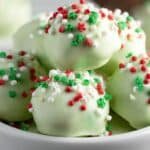Grinch Balls Truffles recipe