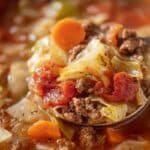 Ground Beef Cabbage Soup recipe