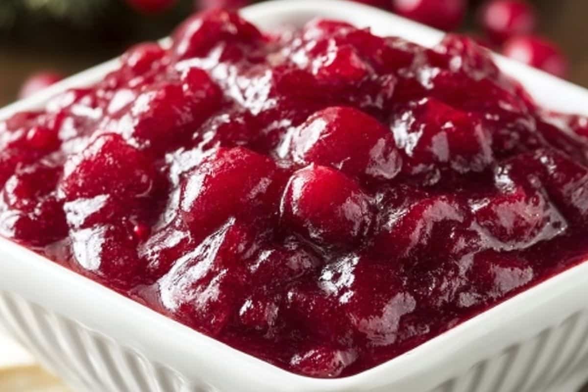 Homemade Cranberry Sauce