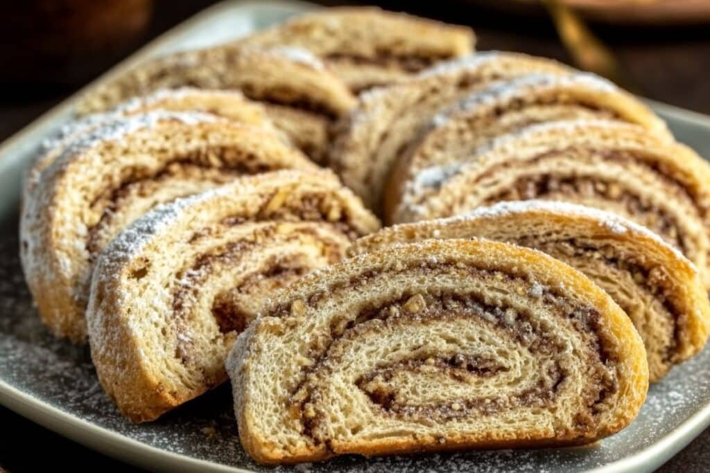 Italian Nut Roll Cookies 3 Italian Nut Roll Cookies