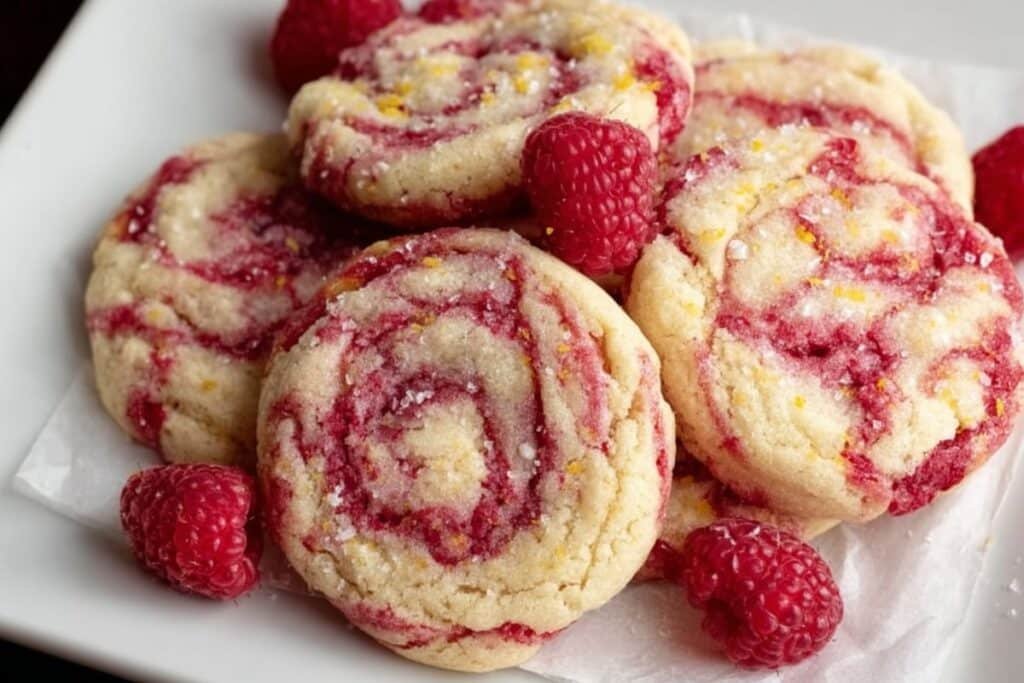 Lemon Raspberry Cookies