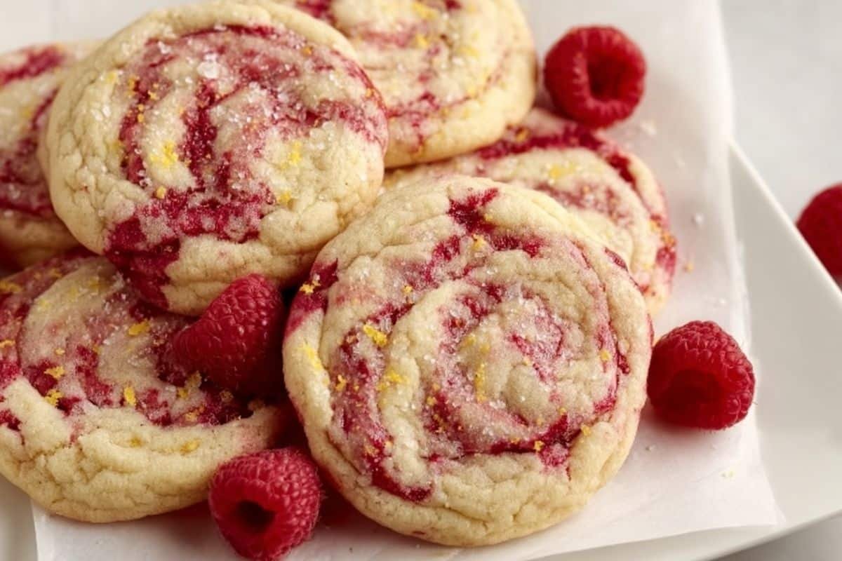 Lemon Raspberry Cookies