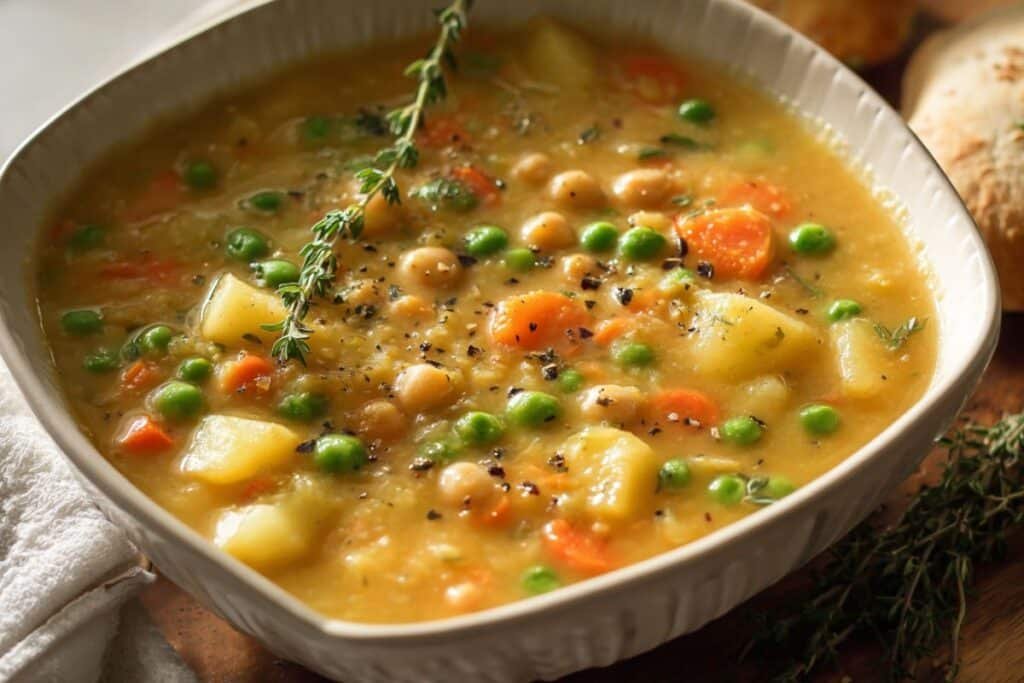 One‑Pot Creamy Vegetable Soup 3 One-Pot Creamy Vegetable Soup