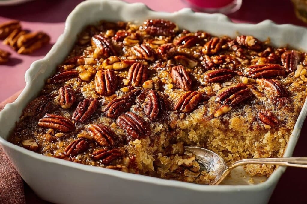 Pecan Pie Dump Cake