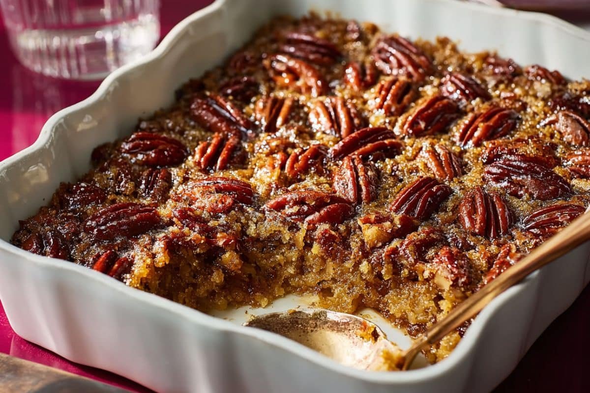 Pecan Pie Dump Cake