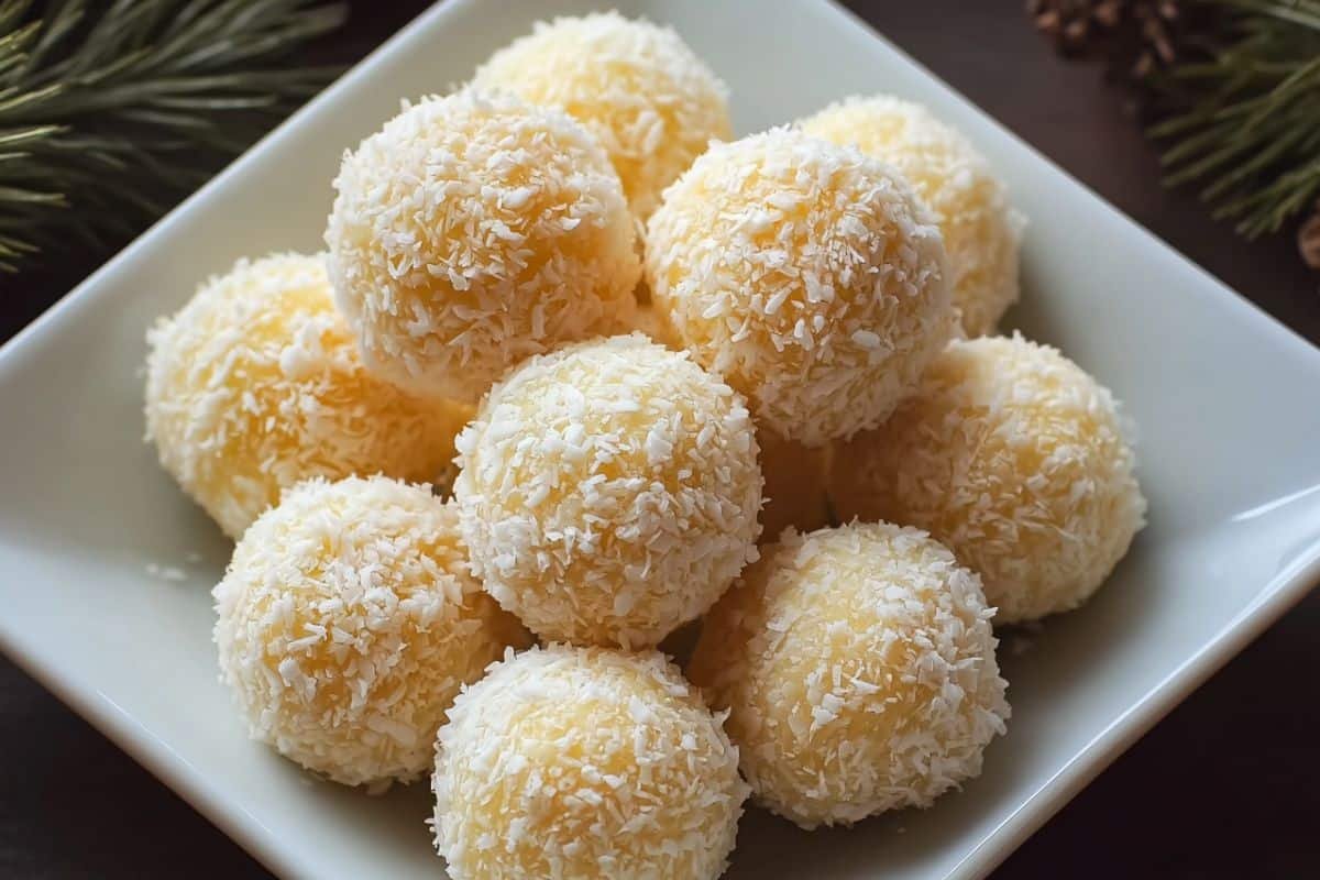 Pineapple Christmas Balls Recipe