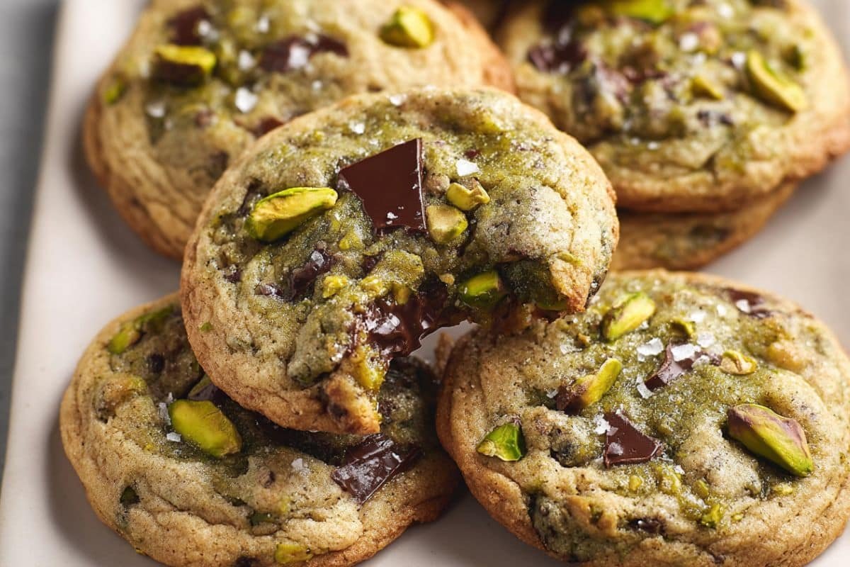 Pistachio Cream Cookies