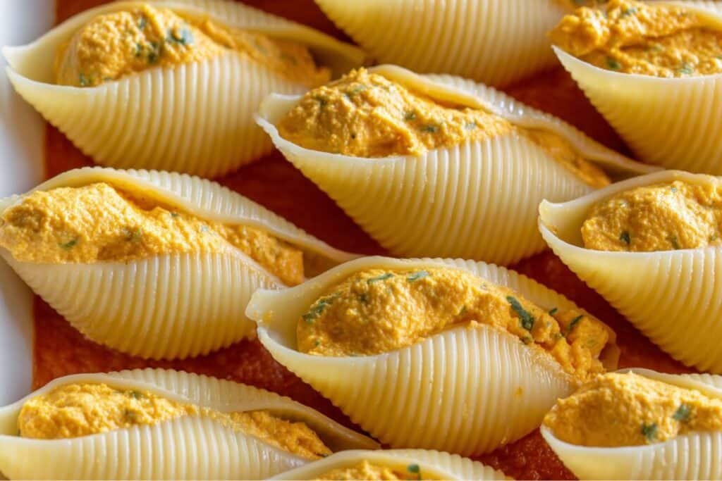 Pumpkin Ricotta Stuffed Shells 3 Pumpkin Ricotta Stuffed Shells