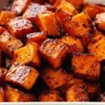 Roasted Honey Cinnamon Butter Sweet Potatoes recipe