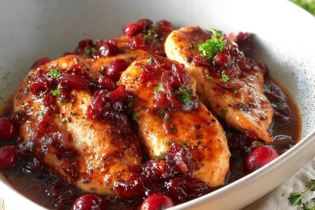 Skillet Orange Cranberry Chicken 3 Skillet Orange Cranberry Chicken