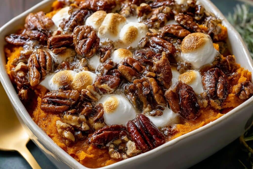 Southern Maple Sweet Potato Casserole 3 Southern Maple Sweet Potato Casserole