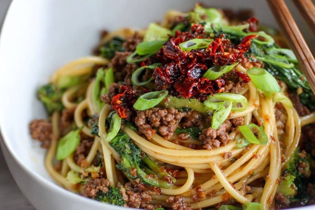 Sticky Beef Noodles 3 Sticky Beef Noodles