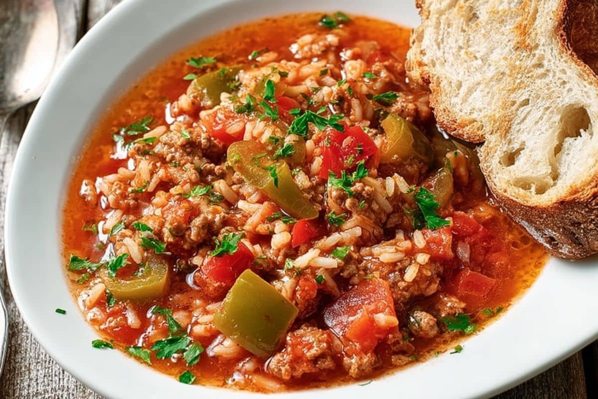 Stuffed Pepper Soup