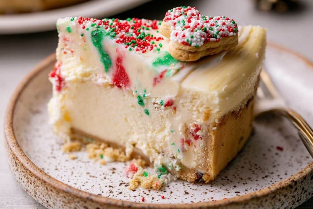 Sugar Cookie Cheesecake 3 Sugar Cookie Cheesecake
