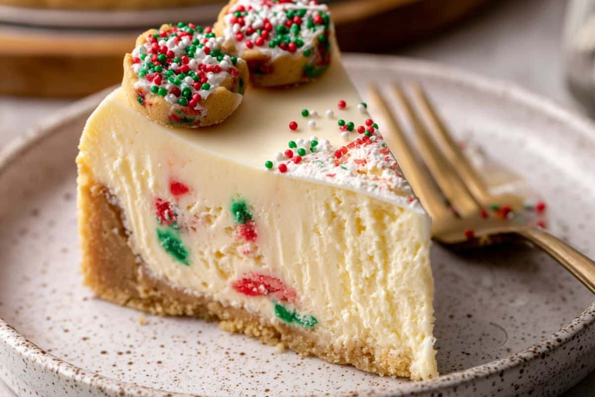 Sugar Cookie Cheesecake