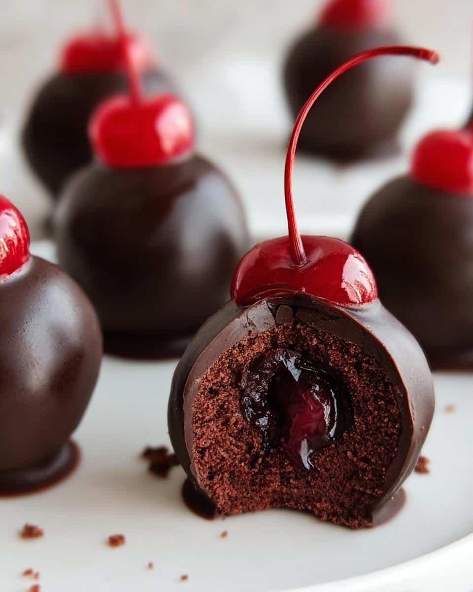 Irresistible Chocolate Cherry Bombs 7 Chocolate Cherry Bombs - detail 3