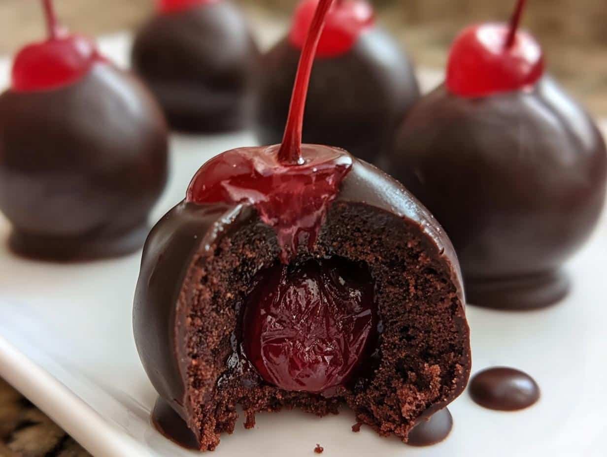 Irresistible Chocolate Cherry Bombs