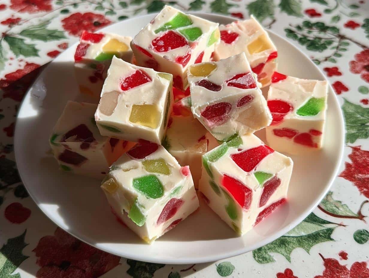 35-Minute Christmas Gumdrop Nougat Candy