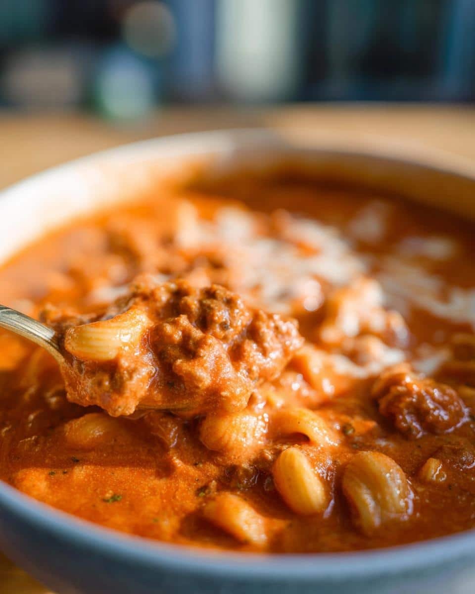 Creamy Beef Tomato Soup Recipe - detail 2