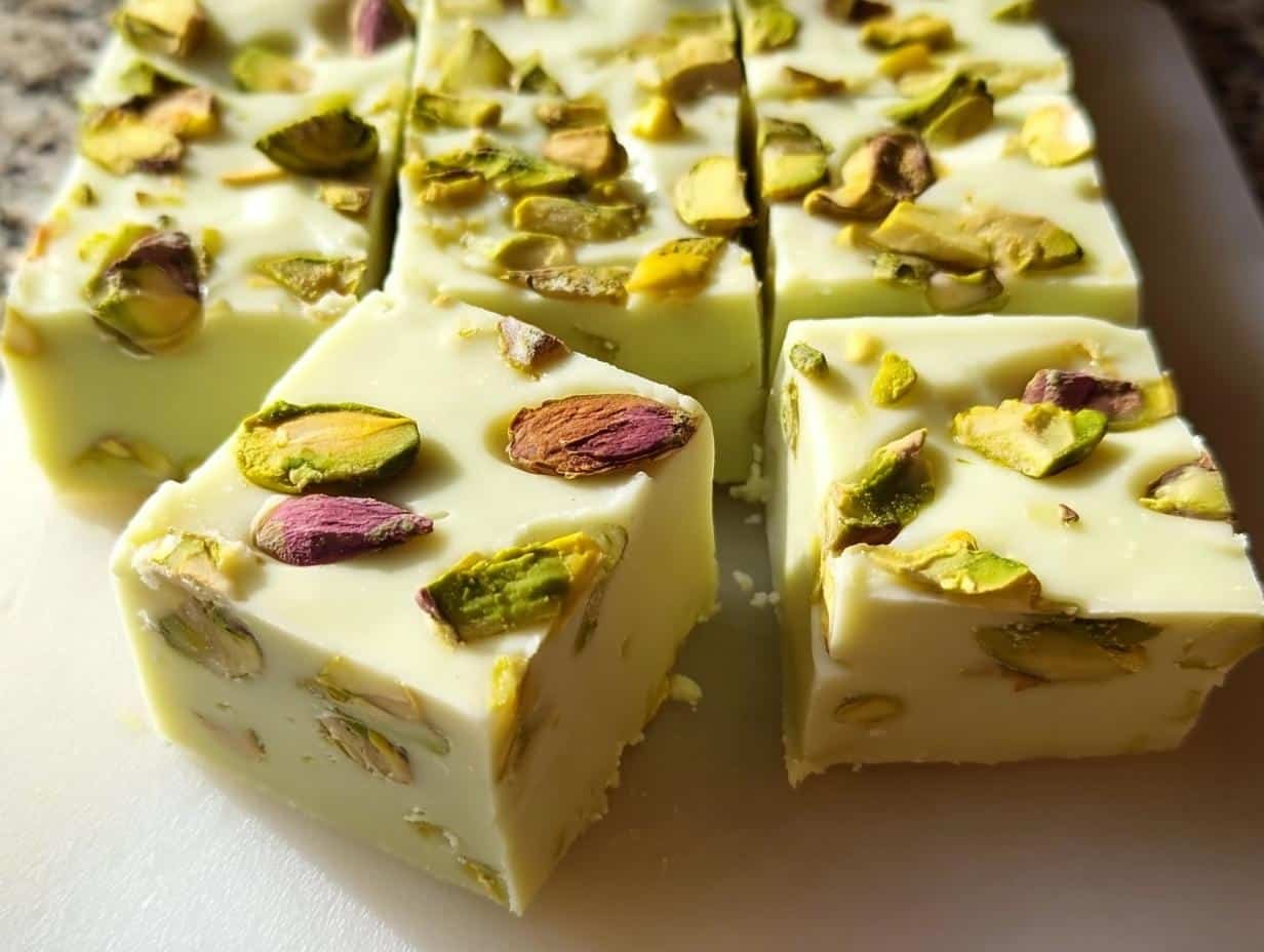 10-Minute Creamy Pistachio Fudge – Irresistible Magic