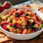 Fruit Salsa with Cinnamon Chips