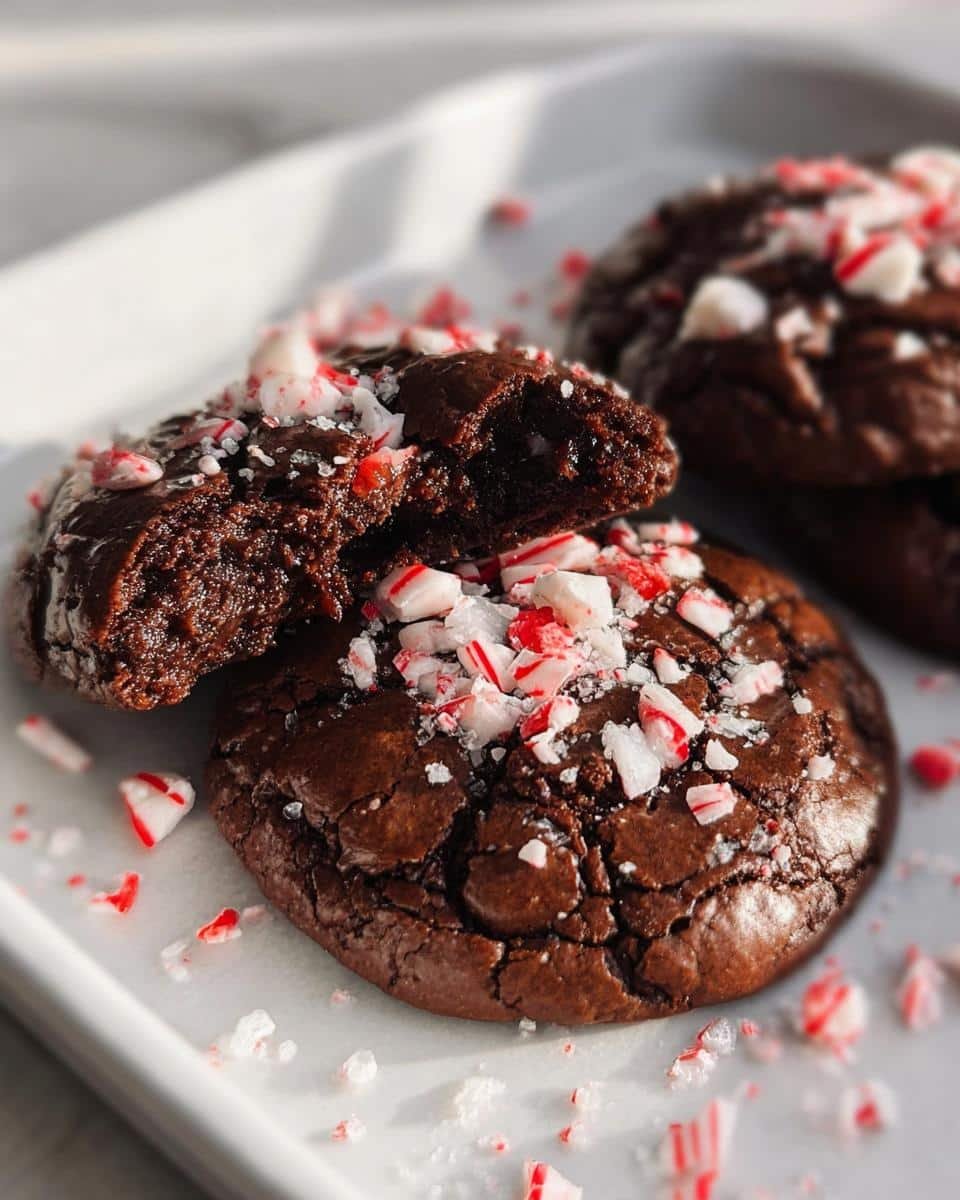 Irresistible Fudgy Peppermint Brownie Cookies in 30 Minutes 5 Fudgy Peppermint Brownie Cookies - detail 2