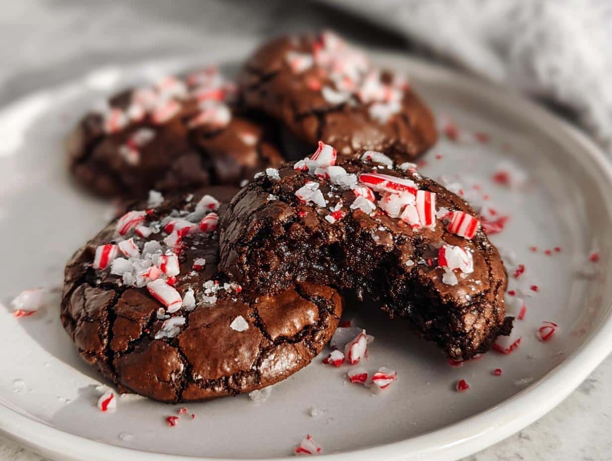 Irresistible Fudgy Peppermint Brownie Cookies in 30 Minutes