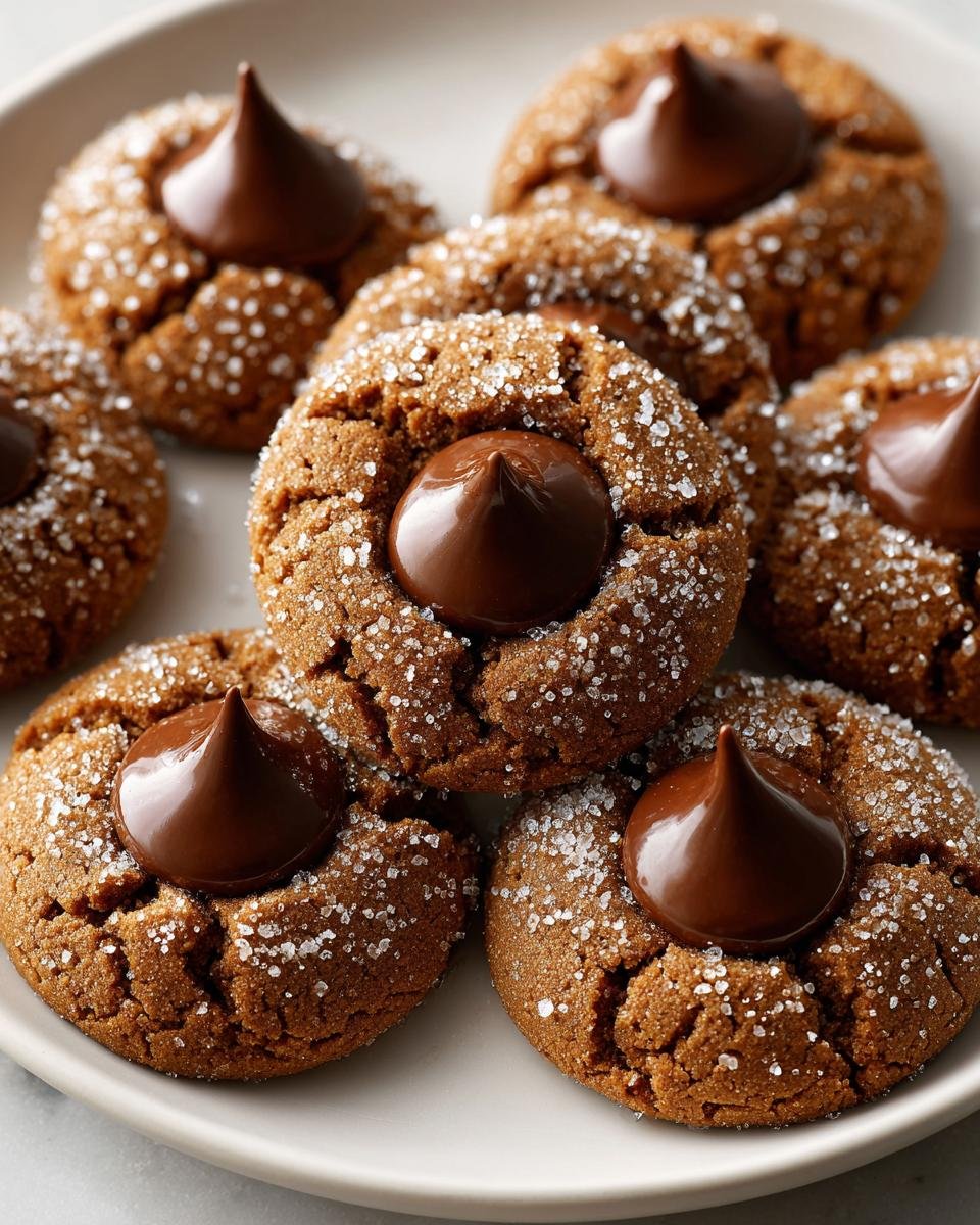 5-Star Gingerbread Kiss Cookies That Melt with Flavor 4 Gingerbread Kiss Cookies - detail 1