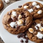 Hot Chocolate Cookies with Mini Marshmallows