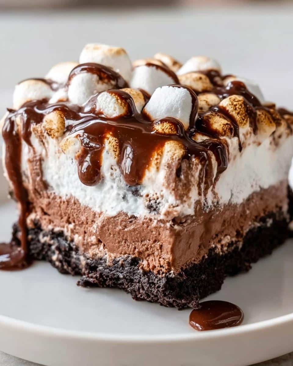 Hot Chocolate Lasagna - detail 1