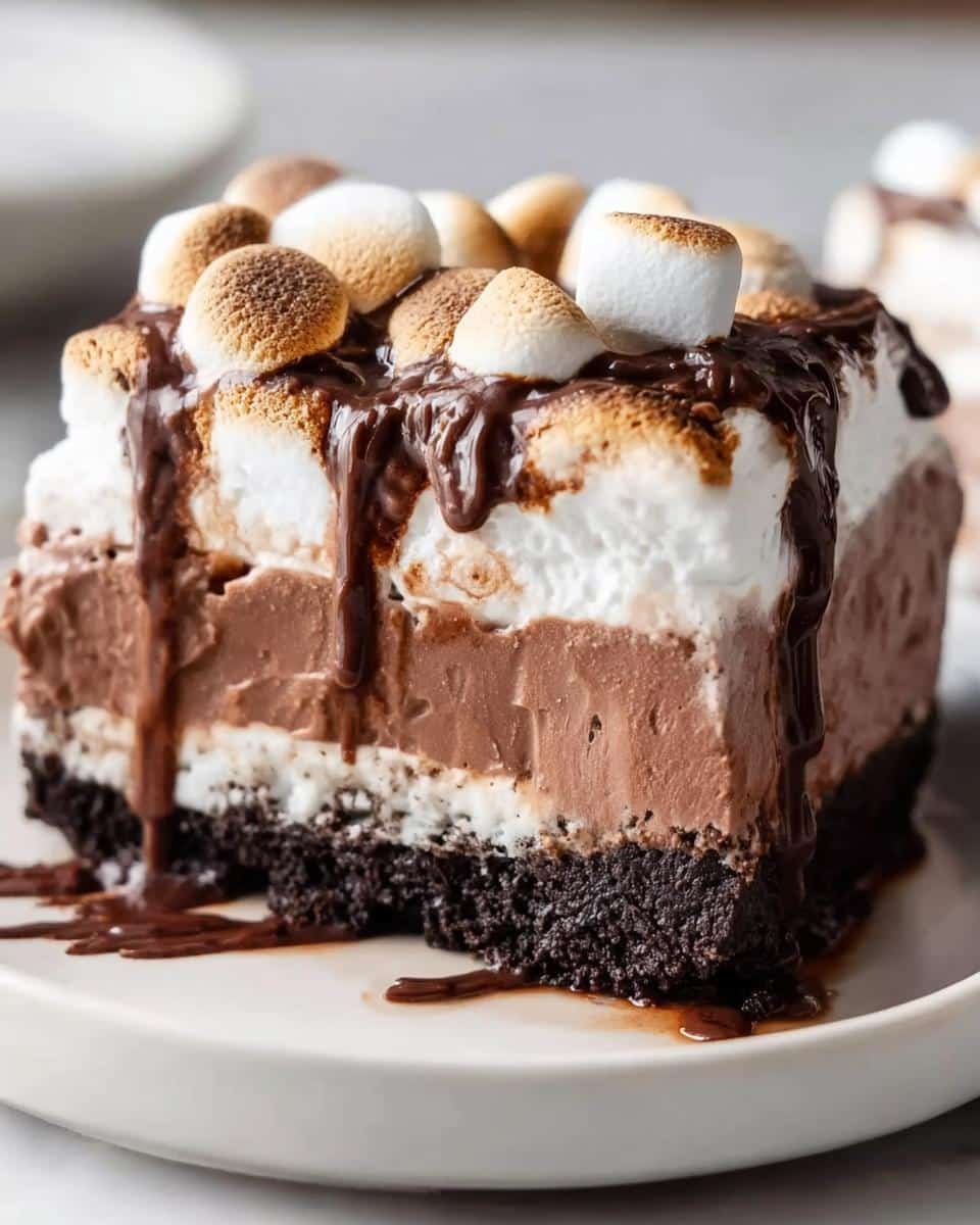 Hot Chocolate Lasagna - detail 2