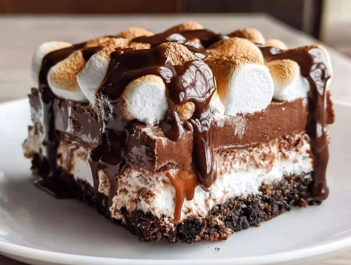 15-Minute Prep Hot Chocolate Lasagna Will Blow Your Mind