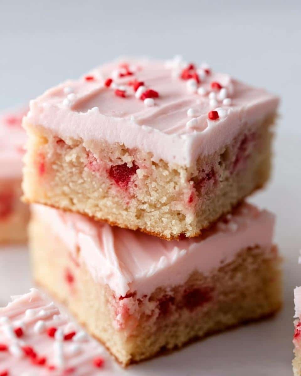 Maraschino Cherry Sugar Cookie Bars with Cream Cheese Frosting 5 Maraschino Cherry Sugar Cookie Bars with Cream Cheese Frosting - detail 2