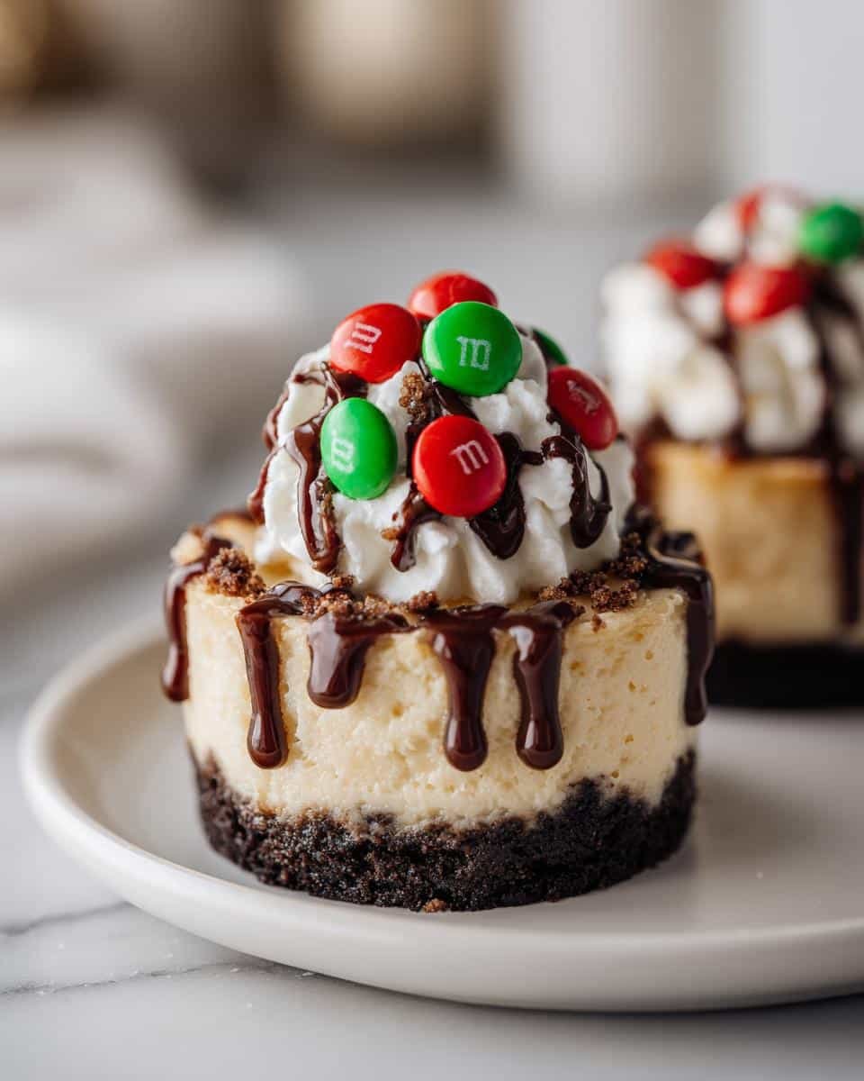 Mini Eggnog Cheesecakes - detail 1