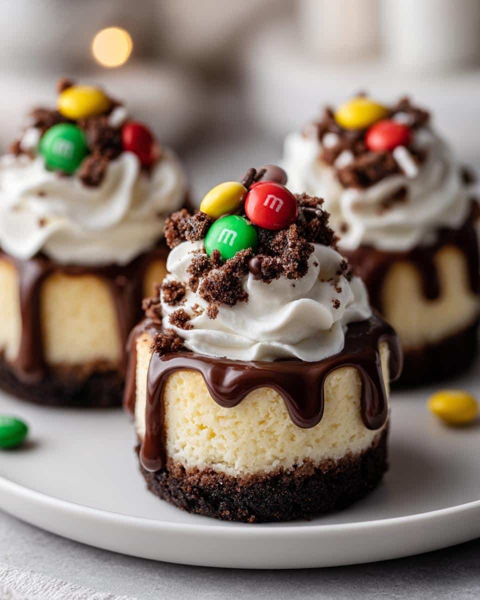 Mini Eggnog Cheesecakes - detail 2