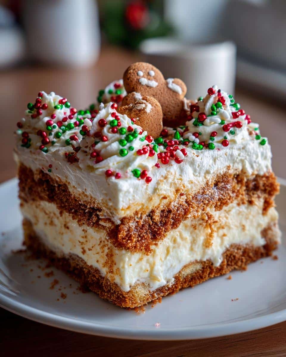 Irresistible No Bake Gingerbread Lasagna in 4 Steps 4 No bake Gingerbread Lasagna - detail 1