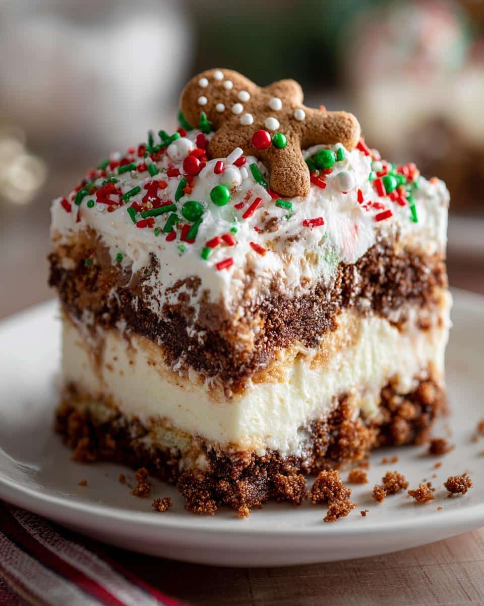 Irresistible No Bake Gingerbread Lasagna in 4 Steps 5 No bake Gingerbread Lasagna - detail 2